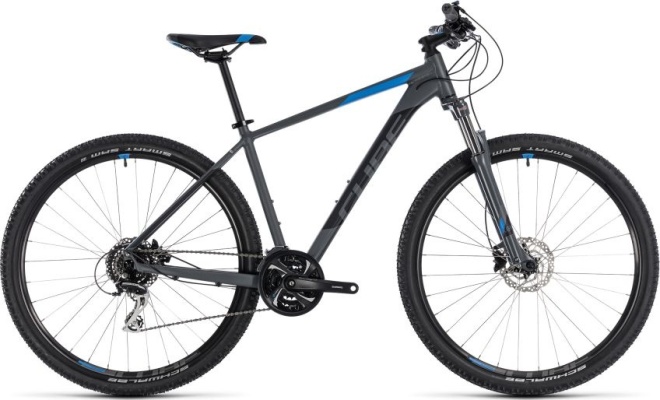 Велосипед Cube Aim Race 27.5 (2018) Grey/Blue