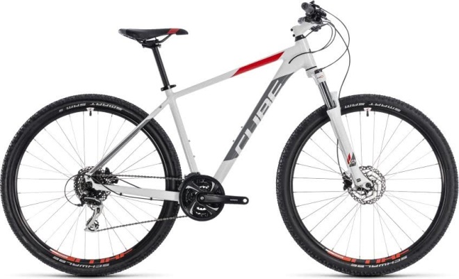 Велосипед Cube Aim Race 27.5 (2018) White/Red