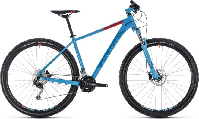 Велосипед Cube Aim SL 27.5 (2018) Blue/Red