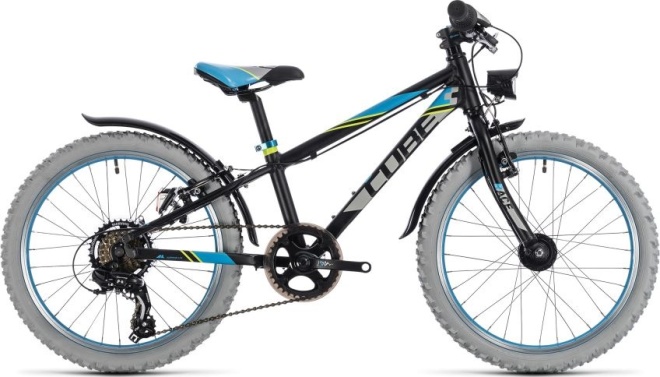 Велосипед Cube Kid 200 Allroad (2018) Black/Blue