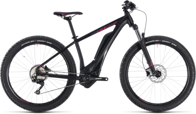 Велосипед Cube Access Hybrid Pro 400 27.5 (2018) Black/Berry
