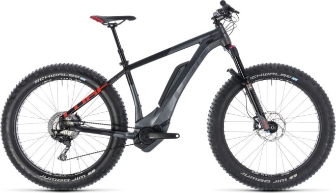 Велосипед Cube Nutrail Hybrid 500 (2018) Iridium/Red