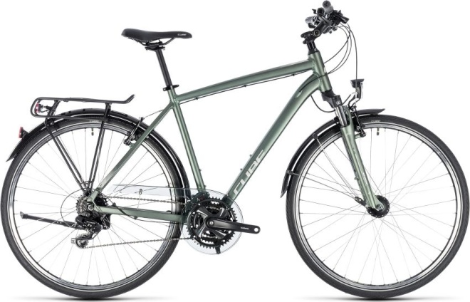 Велосипед Cube Touring (2018) Green/Silver