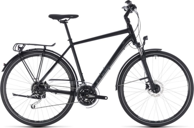 Велосипед Cube Touring Exc (2018) Black/Grey