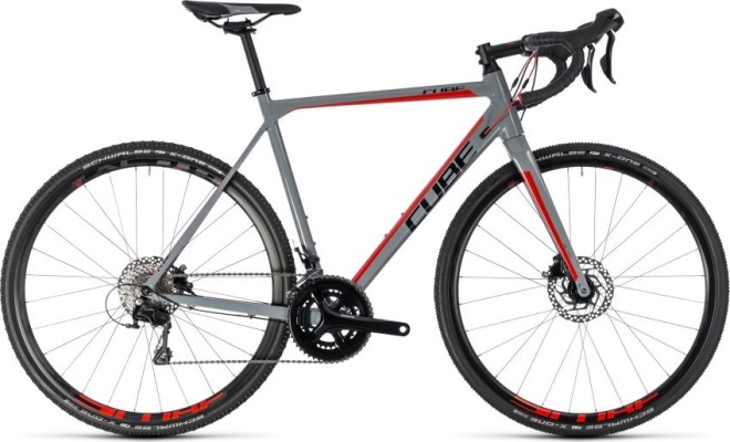 Велосипед Cube Cross Race Pro (2018) Grey/Red