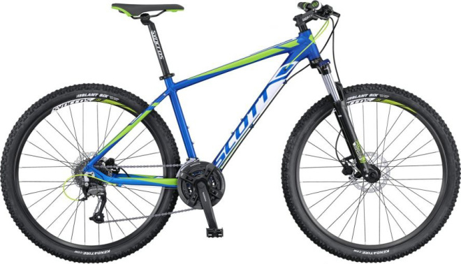 Велосипед Scott Aspect 750 (2016) Blue/White/Green