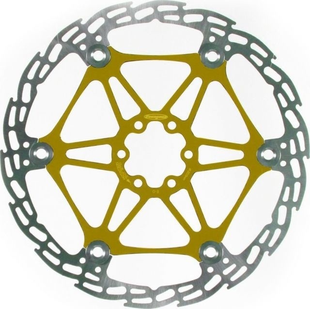 Тормозной диск Hope MM2/4 Saw, диаметр 203 мм, золотистый Gold