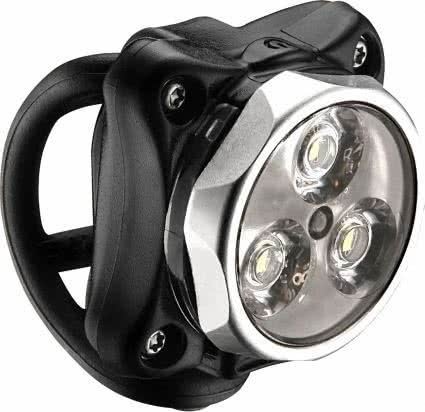 Фара передняя Lezyne Zecto Drive, серебристая Silver