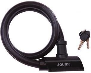 Замок тросовый на ключе Squire Mako Plus 18/1800