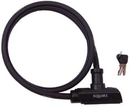 Замок тросовый на ключе Squire Mako Plus 14/1800