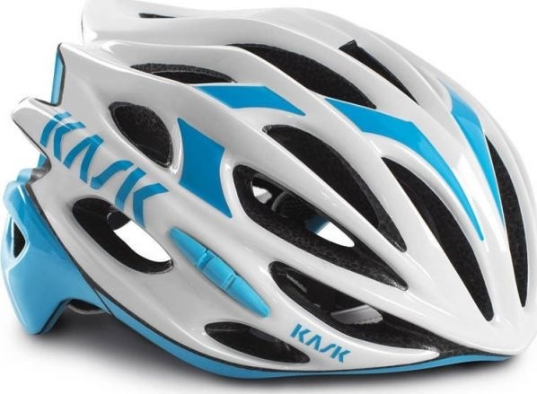 Шлем Kask Mojito, бело-голубой White/Blue