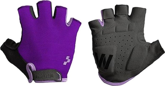 Перчатки женские с короткими пальцами Cube WLS Natural Fit Short Finger Violet/Purple