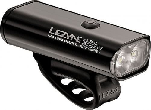 Фара передняя Lezyne Macro Drive 800 XL, чёрная Black