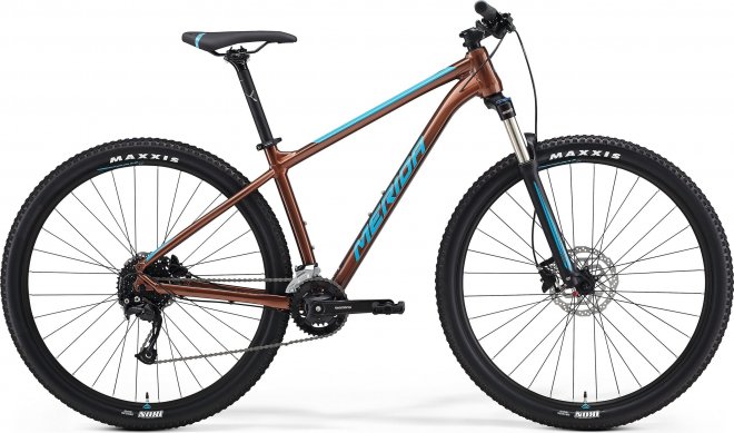 Велосипед Merida Big.Nine 100-3x (2021) Bronze/Blue