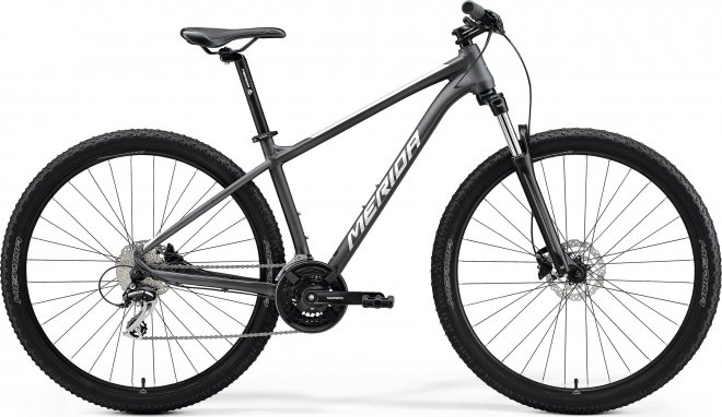 Велосипед Merida Big.Nine 20 (2021) Matte Anthracite/Silver