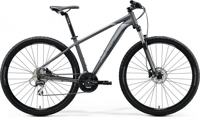 Велосипед Merida Big.Nine 20-D (2020) Matte Anthracite/Black/Silver