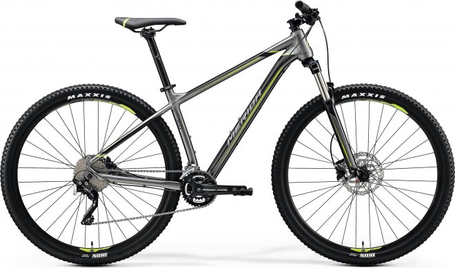 Велосипед Merida Big.Nine 300 (2020) Silk Anthracite/Green/Black