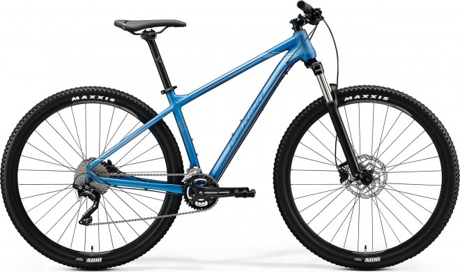 Велосипед Merida Big.Nine 300 (2020) Matte Light Blue/Glossy Blue/Silver