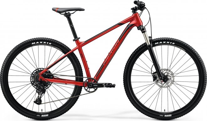Велосипед Merida Big.Nine 400 (2020) Silk X'Mas Red/Black/Red