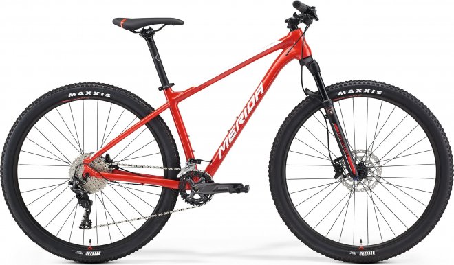 Велосипед Merida Big.Nine 500 (2021) Race Red/White