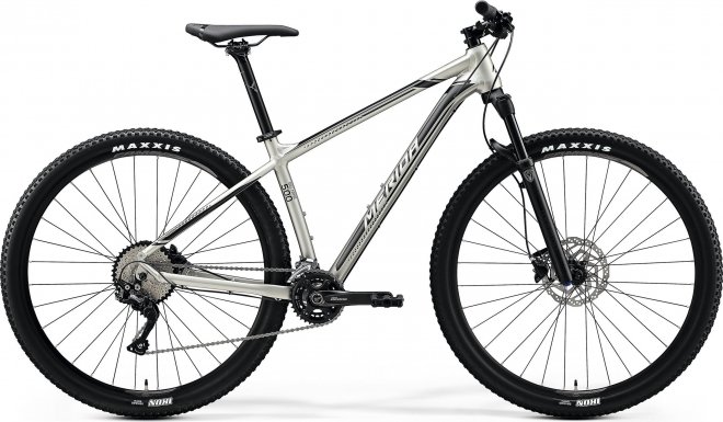 Велосипед Merida Big.Nine 500 (2020) Silk Titan/Silver/Black
