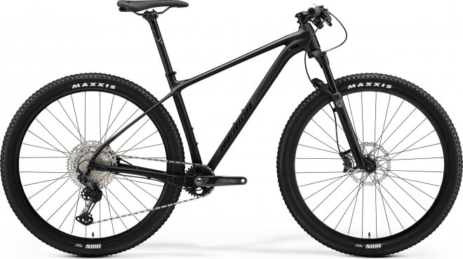 Велосипед Merida Big.Nine 600 (2021) Matte Black/Glossy Black