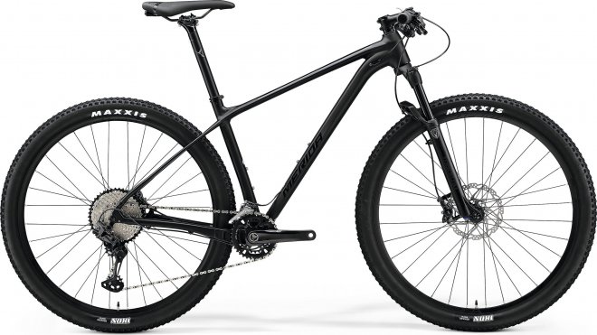 Велосипед Merida Big.Nine 700 (2021) Matte Black/Glossy Black