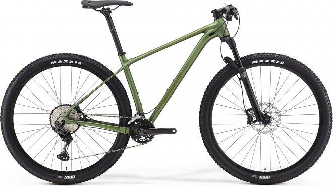 Велосипед Merida Big.Nine 700 (2021) Matte Fog Green/Glossy Moss Green