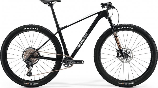 Велосипед Merida Big.Nine 8000 (2021) Glossy Pearl White/Matte Black