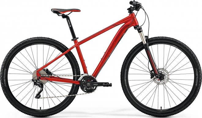 Велосипед Merida Big.Nine 80-D (2019) Silk Red/Dark Red