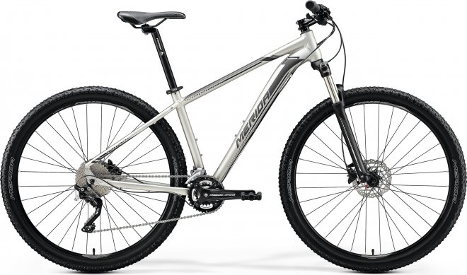 Велосипед Merida Big.Nine 80 (2020) Matte Titan/Black/Silver