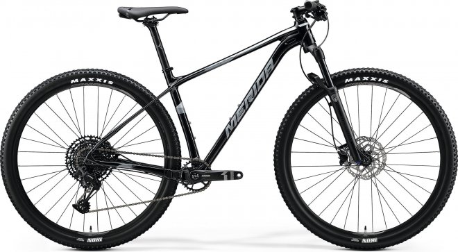 Велосипед Merida Big.Nine Limited-AL (2020) Metallic Black/Matte Dark Silver