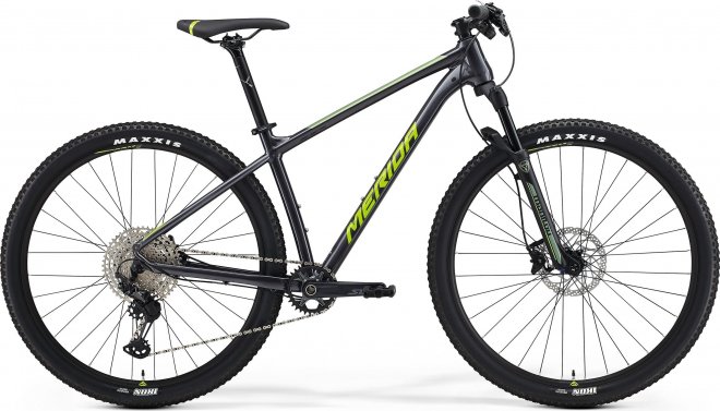 Велосипед Merida Big.Nine SLX-Edition (2021) Anthracite/Green/Silver