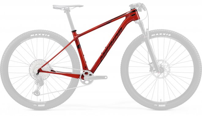 Рама велосипеда Merida Big.Nine XT Glossy Sparkling Red/Dark Red