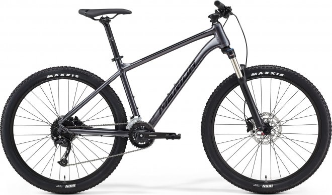 Велосипед Merida Big.Nine 100-2x (2021) Anthracite/Black