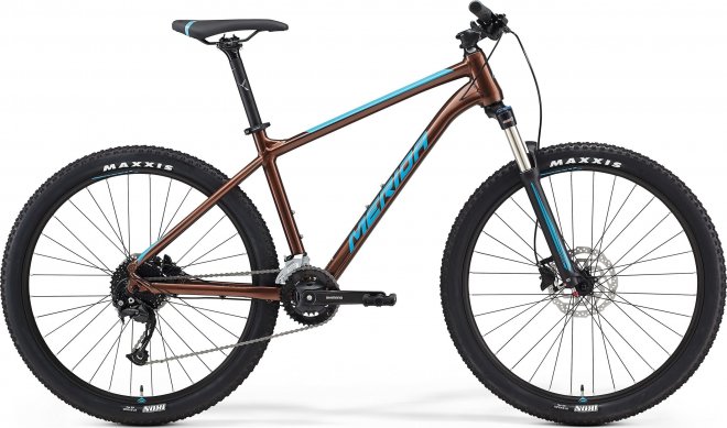 Велосипед Merida Big.Seven 100-2x (2021) Bronze/Blue