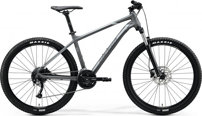 Велосипед Merida Big.Seven 100 (2020) Matte Dark Grey/Silver