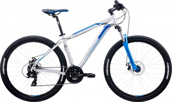 Велосипед Merida Big.Seven 10-MD (2020) Silver/Blue Decal