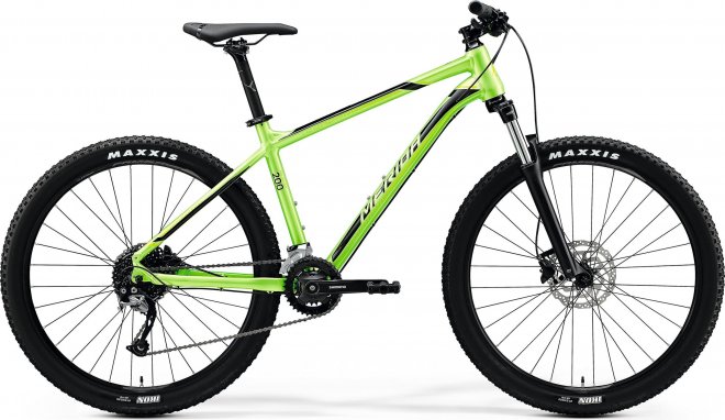 Велосипед Merida Big.Seven 200 (2020) Glossy Green/Black