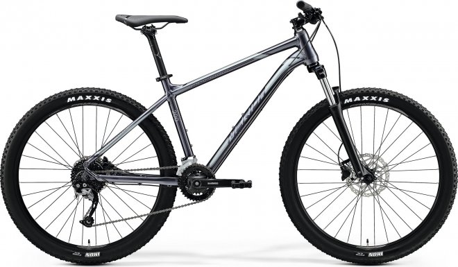 Велосипед Merida Big.Seven 200 (2020) Glossy Anthracite/Black/Silver