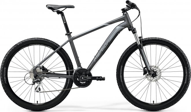 Велосипед Merida Big.Seven 20-D (2020) Matte Anthracite/Black/Silver