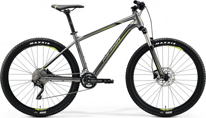 Велосипед Merida Big.Seven 300 (2020) Silk Anthracite/Green/Black