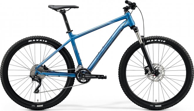 Велосипед Merida Big.Seven 300 (2020) Matte Light Blue/Glossy Blue/Silver