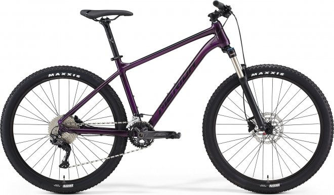 Велосипед Merida Big.Seven 300 (2021) Dark Purple/Black