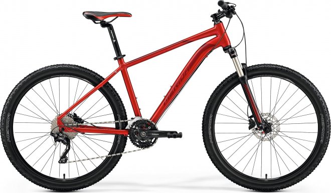 Велосипед Merida Big.Seven 80-D (2019) Silk Red/Dark Red
