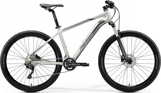 Велосипед Merida Big.Seven 80 (2020) Matte Titan/Black/Silver