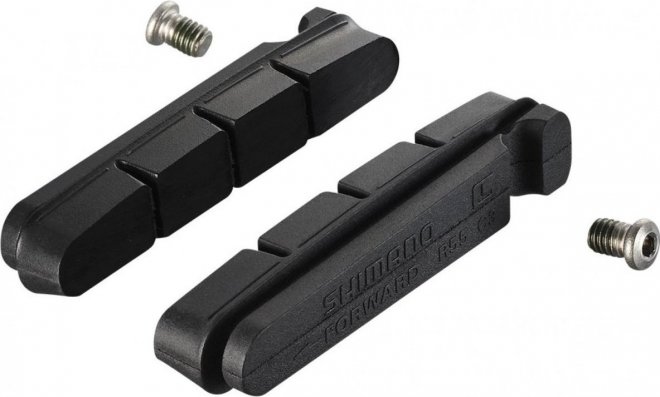 Вкладыши тормозных колодок для клещевых U-brake Shimano R55C3, 2 пары