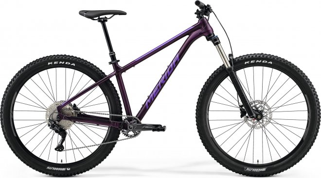 Велосипед Merida Big.Trail 400 (2021) Silk Dark Purple/Silver Purple