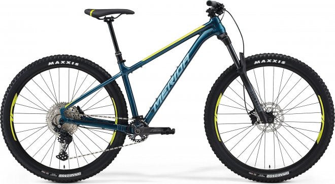 Велосипед Merida Big.Trail 500 (2021) Teal Blue/Lime/Silver/Blue