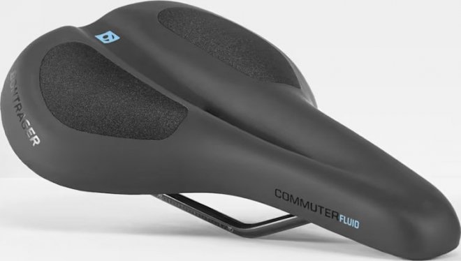 Седло Bontrager Commuter Fluid Bike Saddle, длина 270 мм, ширина 185 мм